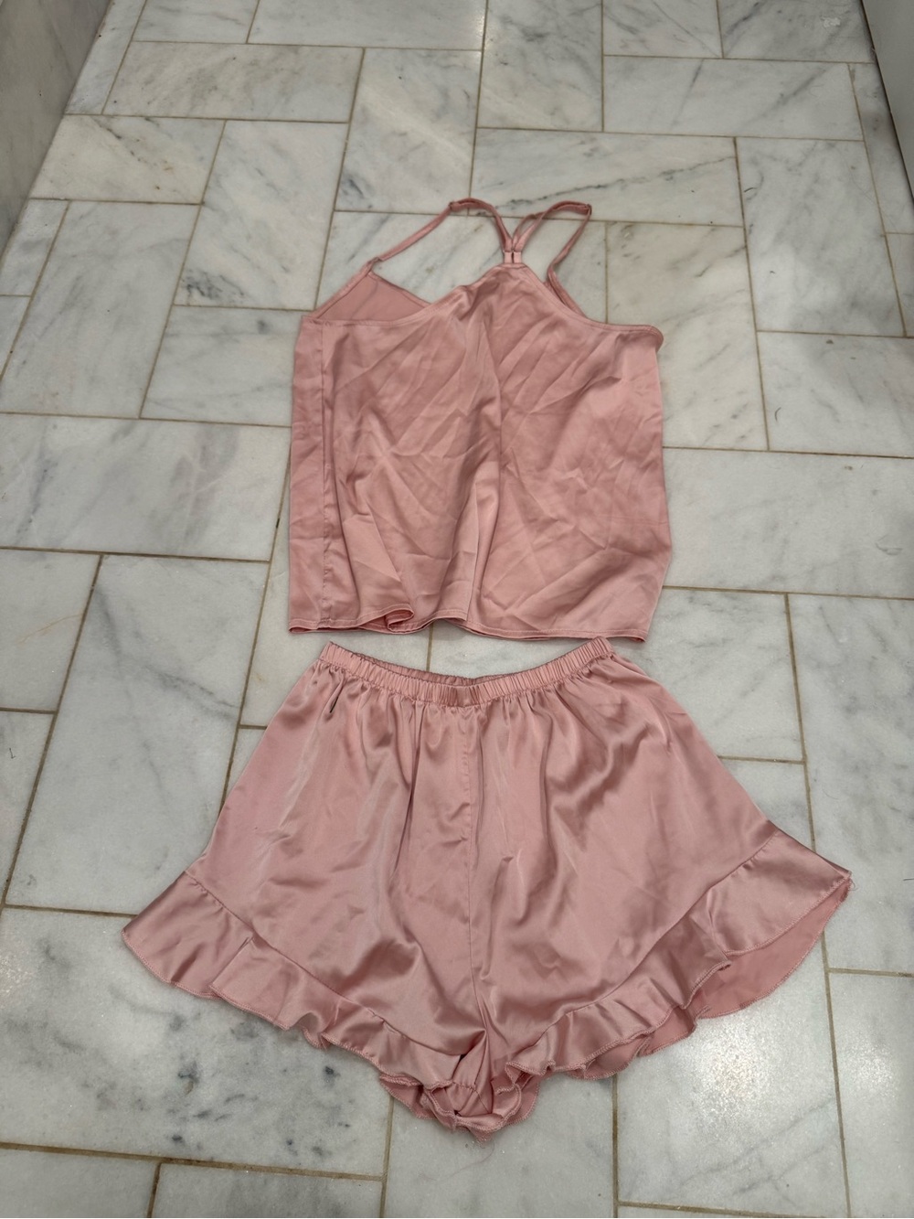 Satin pajama set